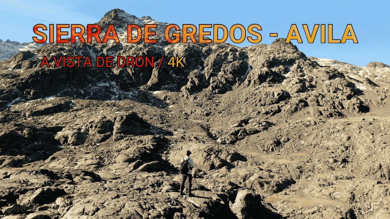 Sierra de Gredos / a vista dron 4K