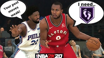 NBA 2K20 DROPSTEPPER BADGE! HOW EFFECTIVE IT IS!