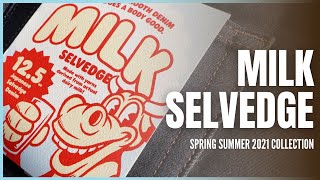 Milk Selvedge Denim - Naked & Famous Denim Spring Summer 21
