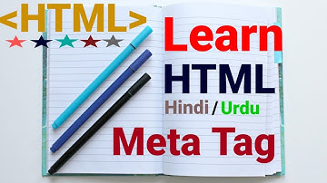 Html Tutorial in Hindi Urdu - Meta Tag