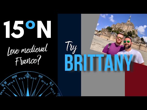 FRANCE || Brittany - travel vlog (Mont Saint Michel, Fougeres, St Malo, Dinan, Vitre, Rennes)