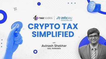 How Are Crypto Airdrops Taxed? | #CryptoTaxSimplified | AMA Ft. Avinash Shekhar | ZebPay x TaxNodes