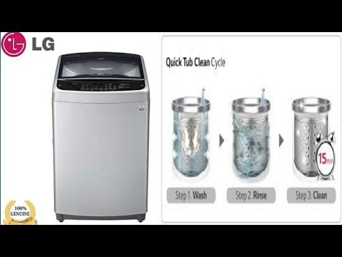 Lg Smart Inverter Washing Machine Tub Clean Lg Washing Machine