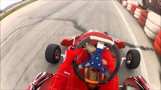 Preparation Lap On Rotax - Onboard With Kiril Stoyanov - Varna Karting Track 23082014