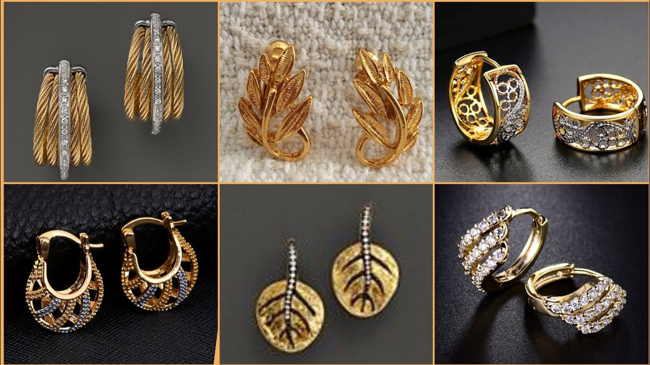 Daily wear cute gold earrings price up-to Rs 5000/-  #studswithpriceupto5000/- #mridhuzfashionworld - You… | Earrings with  price, Gold earrings, Online jewelry store