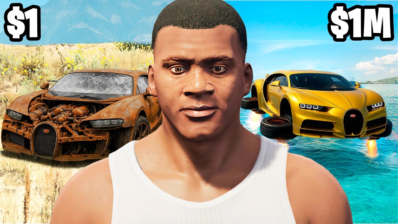 Bugatti de $1 a $1.000.000 en GTA 5