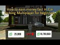 How To Earn Money Fast In Car Parking Multiplayer For Beginners! (Any version)