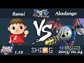 第6回スマバト LSF #THE Abadango vs Ranai /Sumabato6 スマブラWiiU