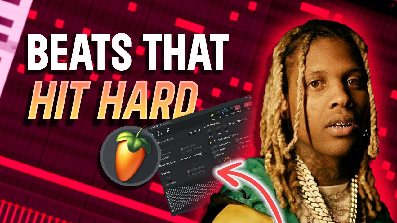 Making a HARD Beat from Scratch for LIL DURK | FL 21 Tutorial - YouTube