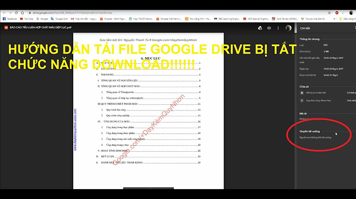 Hướng dẫn download file pdf trên website