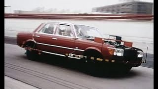 Mercedes Benz Sclass w116 Rare Development Film U0026 Footage english Subtitles