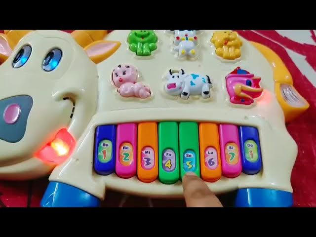 Piano Musical Infantil Sons de Animais Sitio Fazendinha - Classico