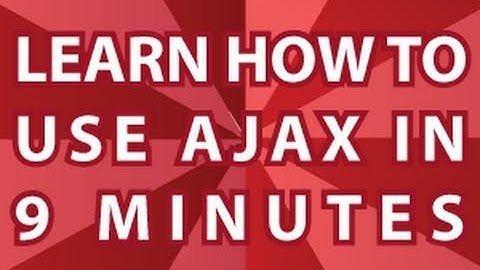 JQuery Video Tutorial Pt 7