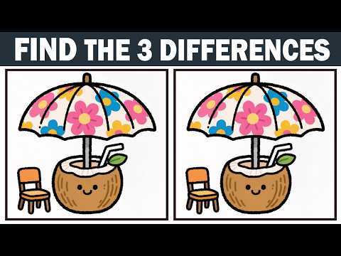 Find the 3 Differences, Only for Smart Minds | Only Geniuses Can Solve | Visual Puzzle Challenge#129