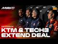 PRESS CONFERENCE: Tech3 Racing and KTM extend their deal 🤝