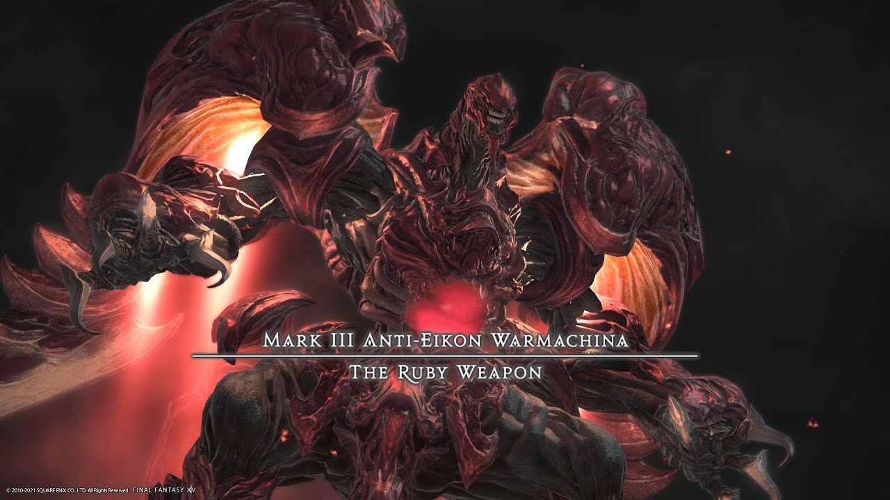 FFXIV - Ruby Weapon EX First Clear [AST PoV] - YouTube