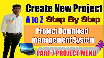 How to create new project |How to make bca final year project | how to make project in bca 6th sem |