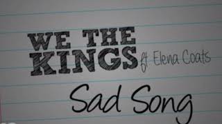 We The Kings - Sad Song ft. Elena Coats (Acapella)