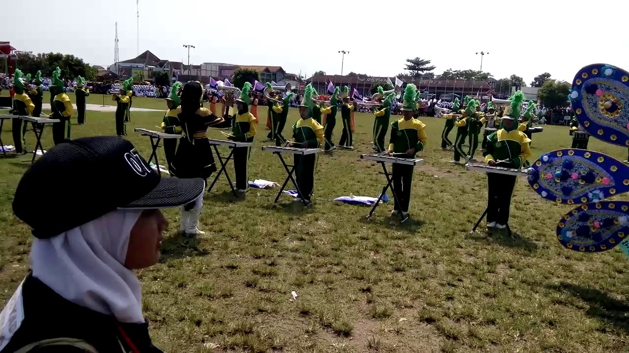 Marching band Mts Nu Demak judul lagu rekayasa cinta