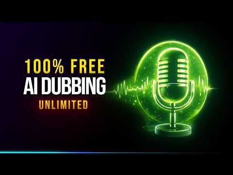 Stop Paying ElevenLabs | FREE AI Dubbing + Voice Cloning (No Limits)