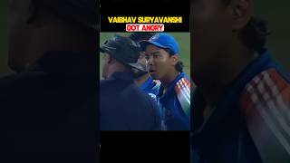 🔥 Vaibhav Suryavanshi Gets Furious After Heated Exchange with Sri Lankan Player! 🏏