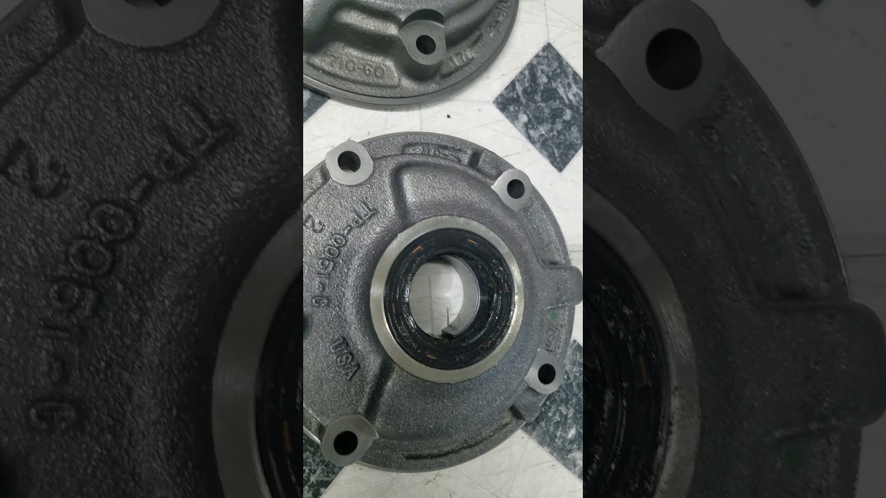 Velvet Drive pump assemble Viewer question about seal replacement.