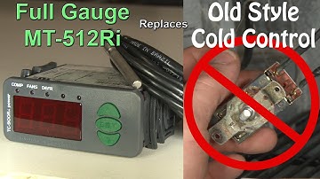 Full Gauge MT 512 Ri Installation Retrofit - Cold Control Retrofit - Hook It Up PS1 E2