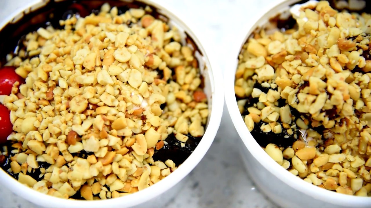 Ice cream food challenge 2 death by chocolate ice creams in less than