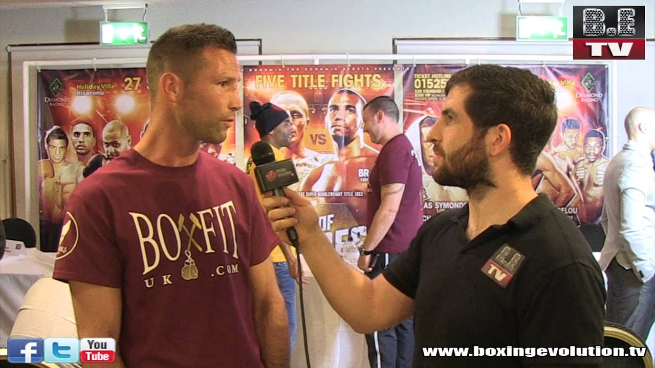 Flave interviews Micheal Lomax ahead of his fight with Chas Symonds