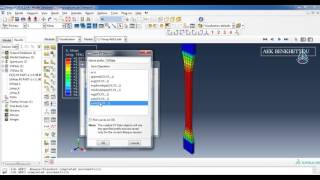 Tensile Test Using Abaqus Part  2 Diagram  Forcedisplacement