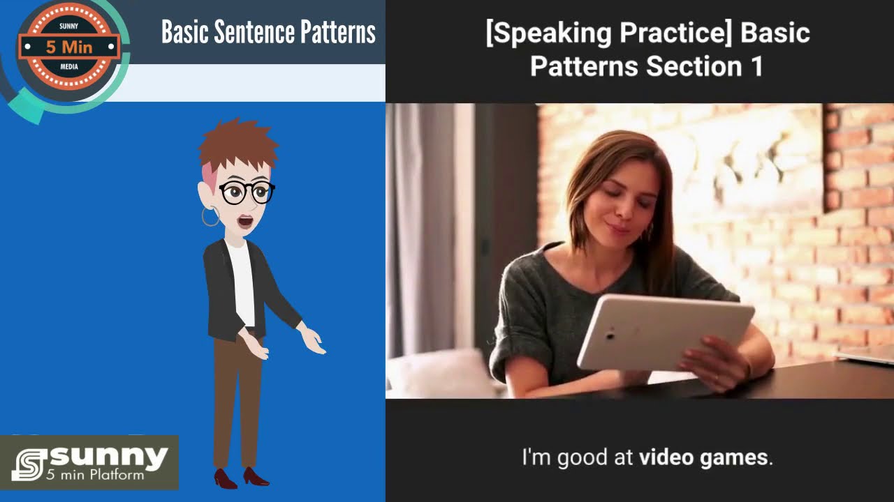 [Speaking Practice] Sentence Patterns section 1 - YouTube