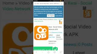 How to download kwai apk/new update/mmn screenshot 1