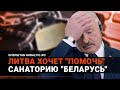 "Лицемерие высшей пробы": Литва хочет ПОМОЧЬ санаторию "Беларусь"?!