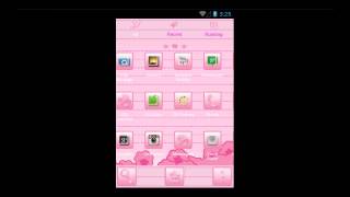 Hello Kitty Pink - Nice Android Smartphone Theme screenshot 4