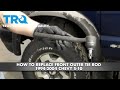 How to Replace Front Outer Tie Rod 1994-2004 Chevy S-10