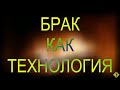 Брак как технология | вопросы