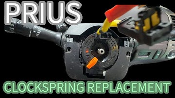 Prius clock spring replacement. FIX your steering wheel mounted controls, Air bag faults and Cruise!