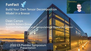 FunFact: Build your own Tensor decomposition model in a breeze -- Daan Camps