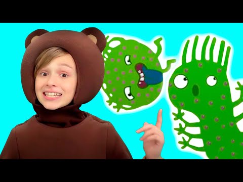 Видео: МИКРОБ, МЫЛО, ЗУБКИ -  Развивающие Песенки для малышей Три Медведя