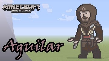 Minecraft: Pixel Art Tutorial and Showcase: Aguilar (Assassin