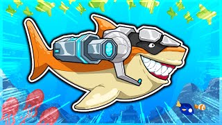 I Evolved my Shark with INSANE UPGRADES in Cyber Shark