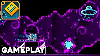 Glow Caverns - Geometry Dash - Gameplay (iOS / Android) screenshot 5