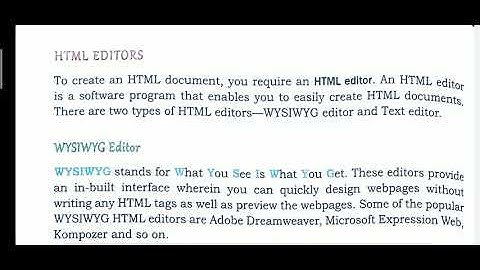 Class-7,Chapter-6(Introduction to HTML)-2nd Lecture