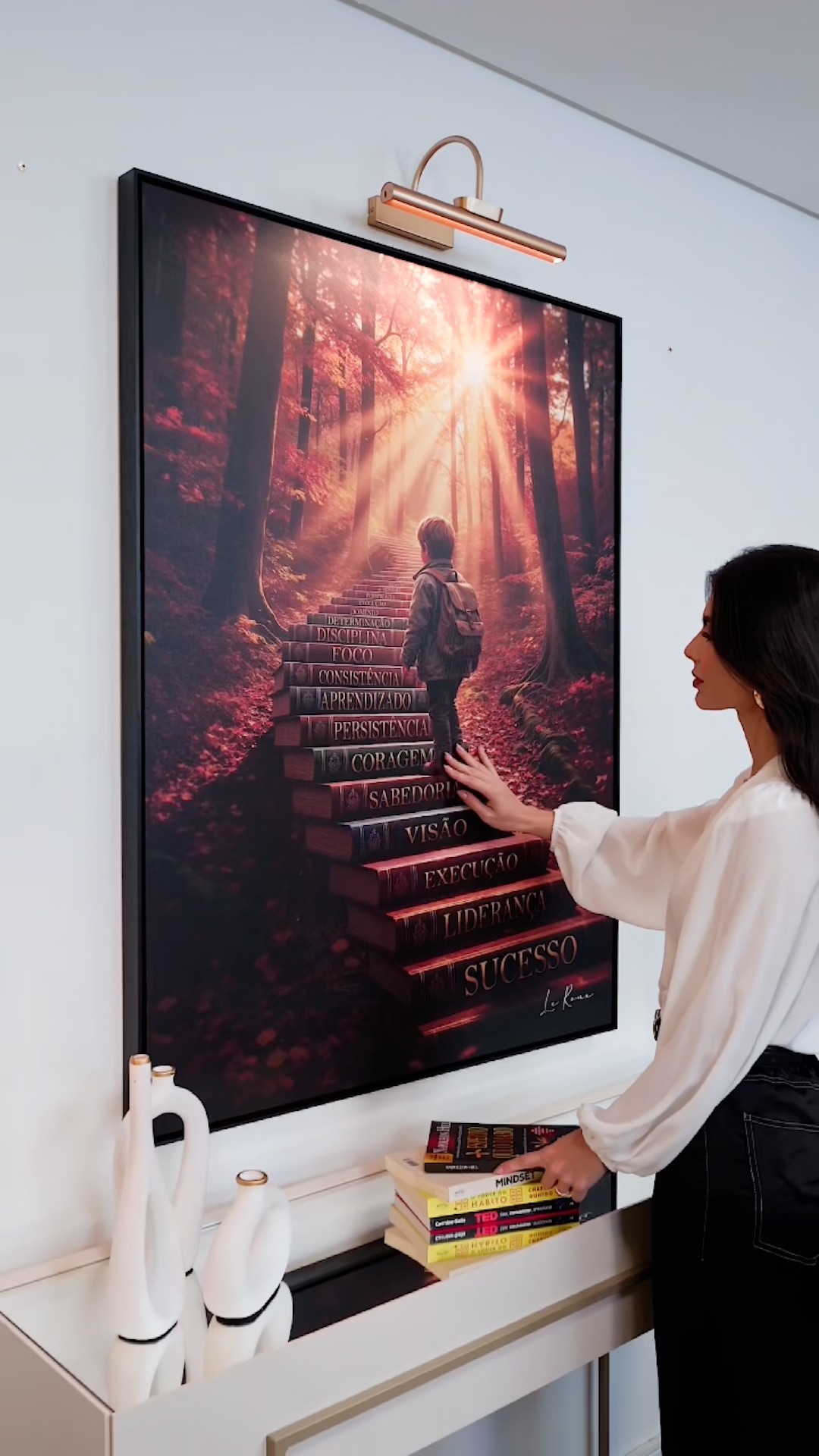 Depoimento de Quadros Decorativos em vídeo