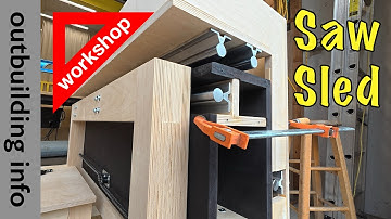 058 - workshop - DIY Sliding Table Saw Bench - Part 3