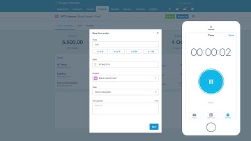 Projects in Xero
