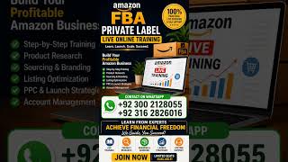 Amazon FBA Private Label Training 2026 – Start Your Online Business