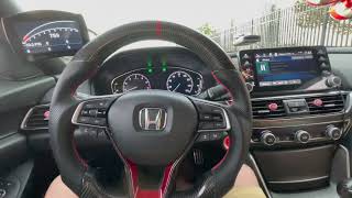 driving my friend's modified 2019 honda accord 2.0t 6 speed manual