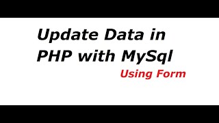 Update data in php with MySql in hindi | PHP CRUD #5
