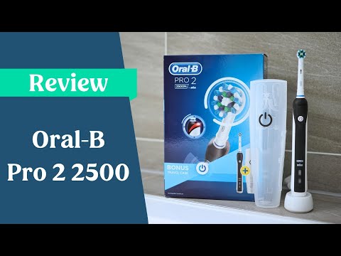 statistieken tack Postcode Oral-B Pro 2 2500 Electric Toothbrush Review - YouTube